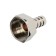Zein fitting, 1/2 "x 10 mm, inner thread, nickel -plated brass, packing 10 pcs.