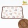 ANSURE RAVE RAVING, Bilateral (fleece+rattan), 35 x 25 cm, white