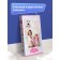 Children's toy: a table for feeding with soft seats, the Diamond Princess collection is pink