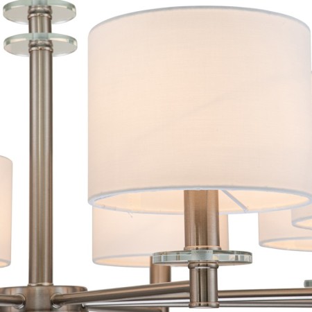 Suspended lamp 8x60W E27, size 92x92x120 cm-2
