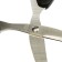 Chancellery scissors 17.4 cm office plastic handles, euro suspension