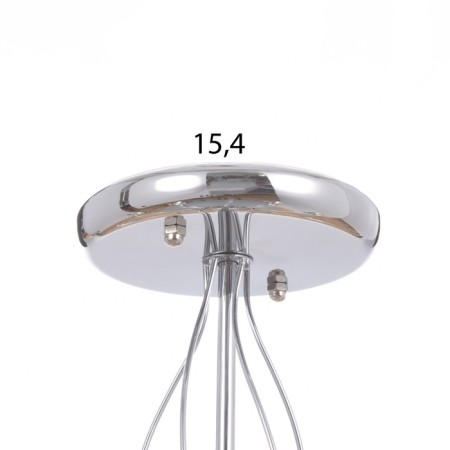 Gerthy chandelier BP 8x40W E27 Chrome Model: 2595292-4