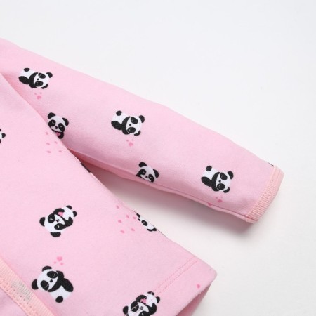 Boker for girls, pink/panda, height 68-74 cm-2