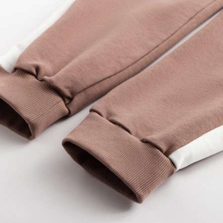 Women's costume (sweatshirt, trousers) minku: Casual Collection Color Ecrew, size 42-9