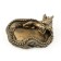 Ash "Dragon with Pearl", bronze