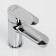 Wasserkraft Vils 5603 shell mixer, single -leaf, brass, chrome