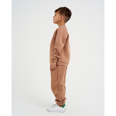 Children's costume with the basis (jumper, trousers) KAFTAN "Basic Line" R.36 (134-140), coffee-2