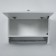 Bathroom suspended cabinet No. 3, white, 50 x 15.4 x 40 cm