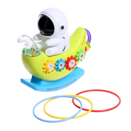 Musical rocking "Little astronaut", sound effects, color mix-1