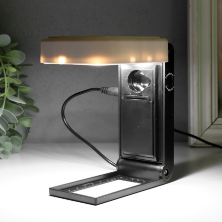 Lupa-lupa x10 x25 for LEDX24 creativity from 3AA+ usb lens d = 1 cm and 12.5 cm 5x8.3x22 cm-6