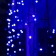 Garland "fringe" 3 × 0.9 m, IP44, UMS, dark thread, 232 LED, blue glow, 220 V