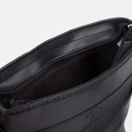 Male bag, black color-2