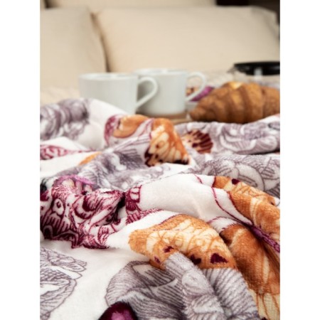 Texrepublic blanket, size 200x220 cm, beige color-1