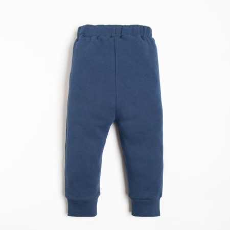 Pants for a boy, blue color, height 68-74 cm-3