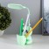 Board "Bee" LED 3W USB AKB Green 9.5x8.5x25 cm