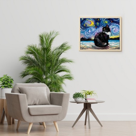 Picture on the numbers "Van Cat", 40 × 50 cm, 18 colors-2