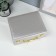 Casket to the leatherette for jewelry "Slaged" silver 8.5x23.5x19 cm