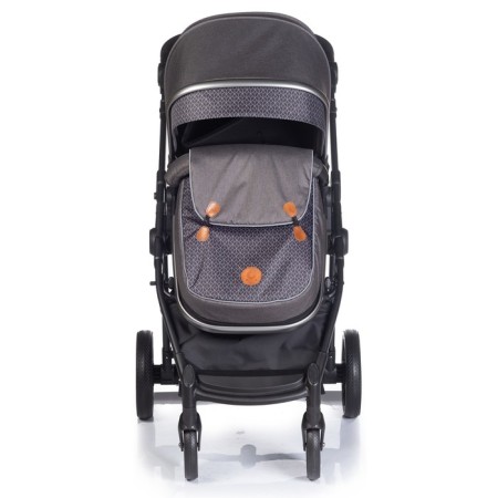 Stroller Transformer 2 in 1 ACARENTO Essenza, Black color-8