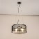 Suspended Citilux “Robin” CL535245, 50x50x120 cm, 4x60W, E14, brown color