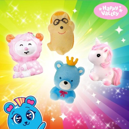 Toy-scurry in the egg "Wow-Surprise: animals", purple color, mix-1