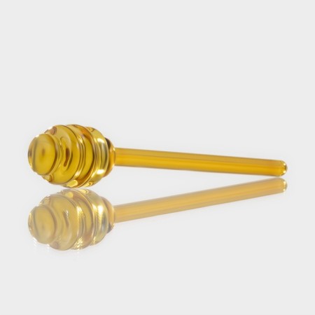 Glass stick for honey "Medok", 15 × 3.2 cm, yellow color-2