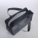 Lightning cosmetic bag, gray color