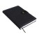 Lotted diary, A5, 136 sheets, leatherette, Devente.elizabeth, a solid cover with foam rubber, a snoop, perforation, lies, a block 70%, black