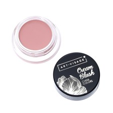 Creamy blush for the face Art-Visage Cream Blush, tone 04, smoky orchid