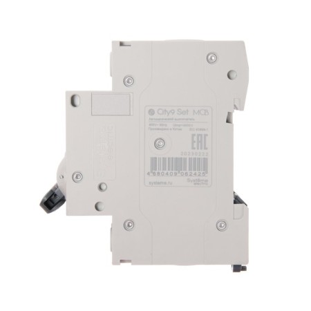 The circuit breaker SE CITY9 SET, C, 20 A, 3P, 4.5 KA, 400 V-3