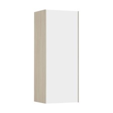 Cabinet of hinged Aquaton Asti, color white gloss, ash shimo