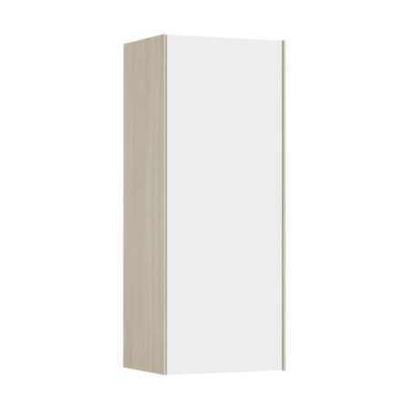 Cabinet of hinged Aquaton Asti, color white gloss, ash shimo