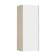 Cabinet of hinged Aquaton Asti, color white gloss, ash shimo