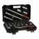 Car instrument Car Kingqueen, Wib-316, 72 teeth, 1/2 ", 25 items