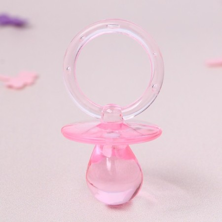 Set for decoration "Dummies", 6 cm, set 3 pcs., Pink color