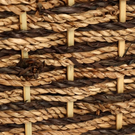 Wicker basket, 60x50x40 cm, reeds, seaweed-5