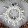 Garland "thread" 5 m, IP20, white thread, 50 LED, glow blue, 8 modes, 220 V