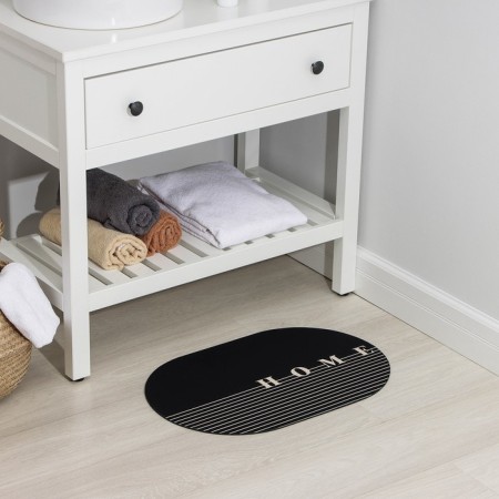 Home mats Home Home, 38 × 58 cm, black color
