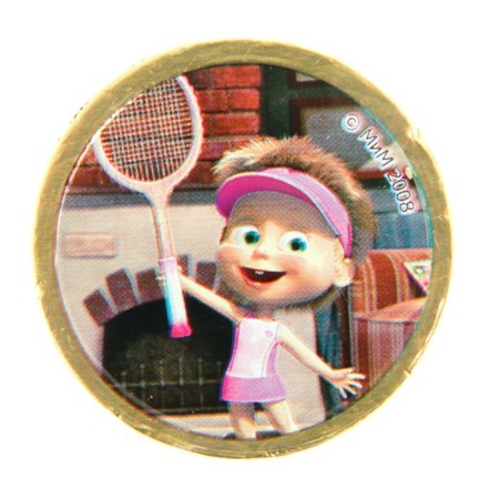 Chocolate coins "Masha and the Bear", 6 g-2