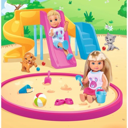 Dolls "Steffi", "Evy", "Timmy", set "Fun walking"-2