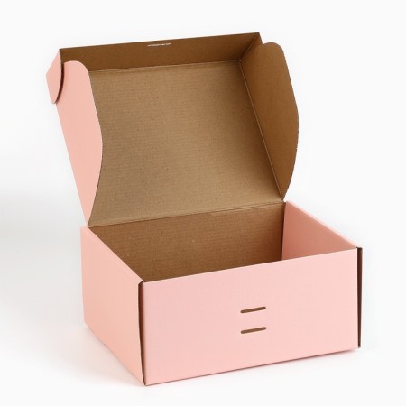 Gift folding box, packaging, "pink", 22 x 16.5 x 10 cm-3
