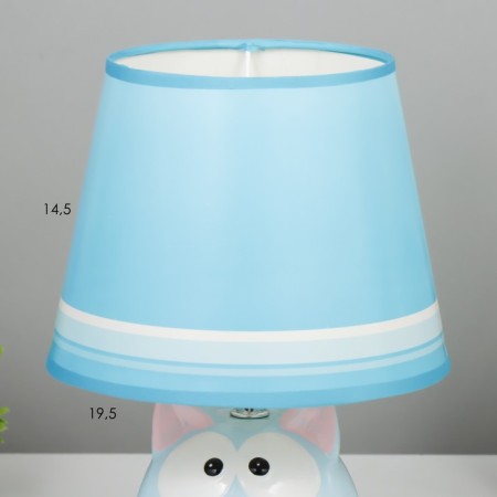 Table lamp "Kotosharik" E14 15W blue 18x18x28 cm Risalux-3