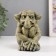 Figure "Little Garden Troll" height 13 cm, width 11.5 cm, length 9.5 cm.