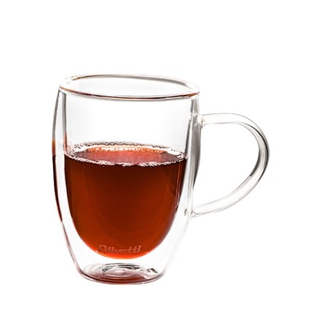 Set of mugs with double walls Olivetti DWC23, 2 pcs, 330 ml