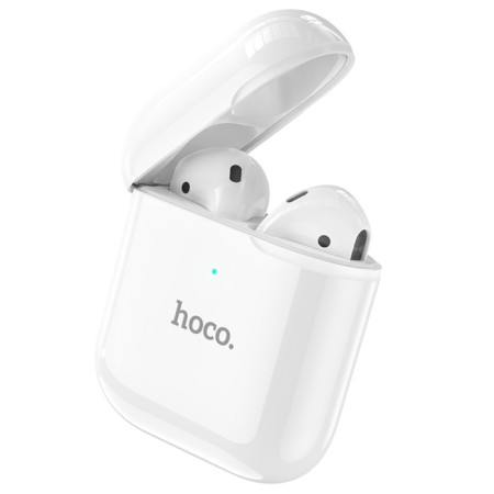 Hoco Ew06, TWS, wireless headphones, inserts, BT 5.1, 35/300 mAh, white-3