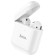 Hoco Ew06, TWS, wireless headphones, inserts, BT 5.1, 35/300 mAh, white