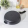 Pan, d = 28 cm, removable handle, anti -stick coating, dark marble