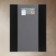 Mirror, wall -mounted, 67x52cm, with decorative inserts (black insert color)