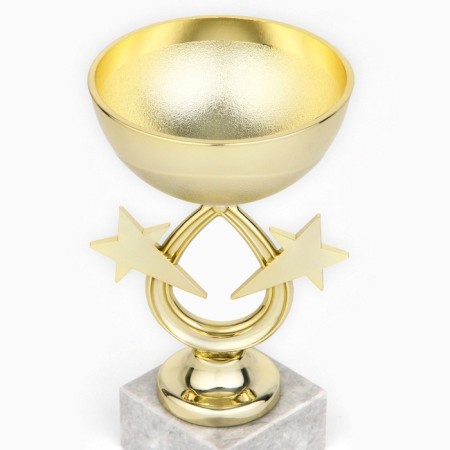Cup 156, award figure, gold, a stone, 17.7 x 9.8 x 6.1 cm.-3