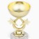 Cup 156, award figure, gold, a stone, 17.7 x 9.8 x 6.1 cm.