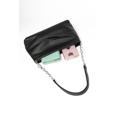 Cross-Body Bag, eco-leather, Ludor black, 30x8x18 cm-4